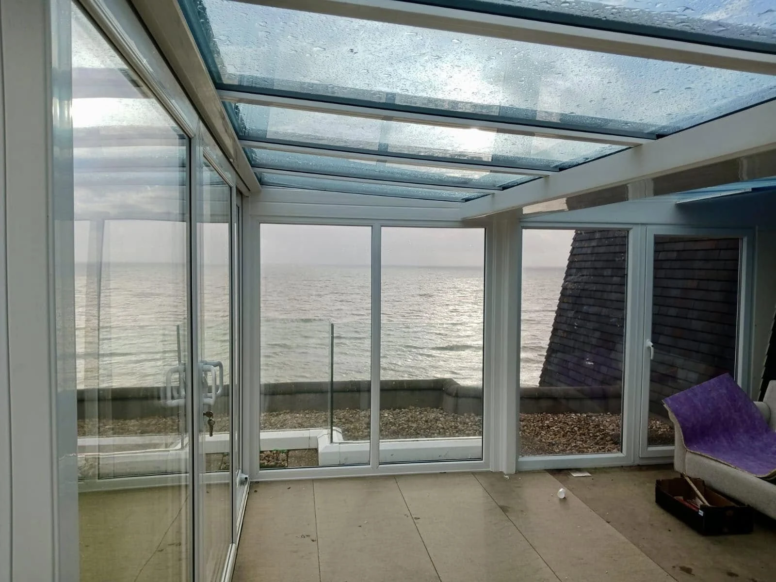 Garden room installation in Broadstairs